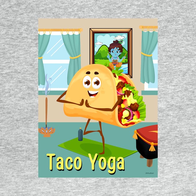 Taco Yoga Standing Tree Pose by JAHudson